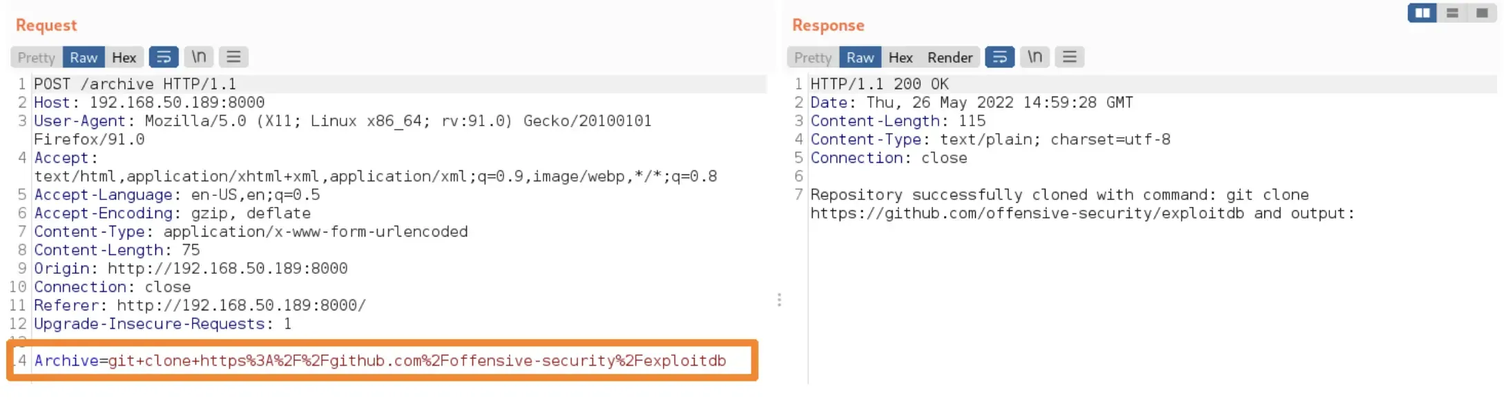 Archive-Parameter-in-the-POST-request
