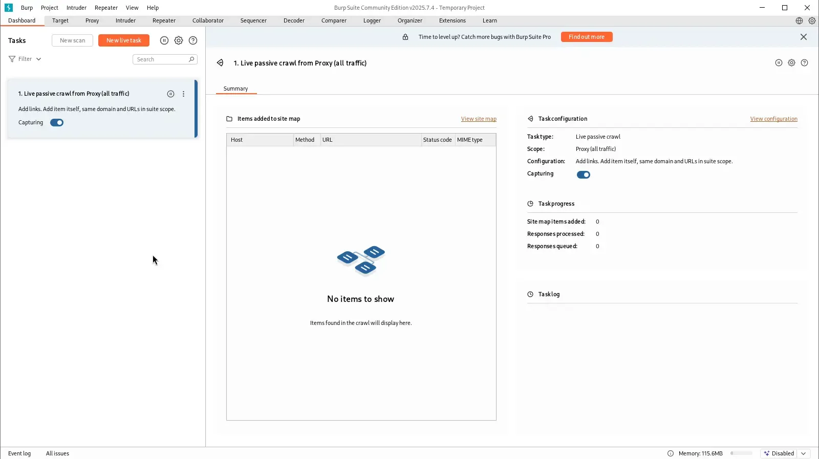 BurpSuite-user-interface