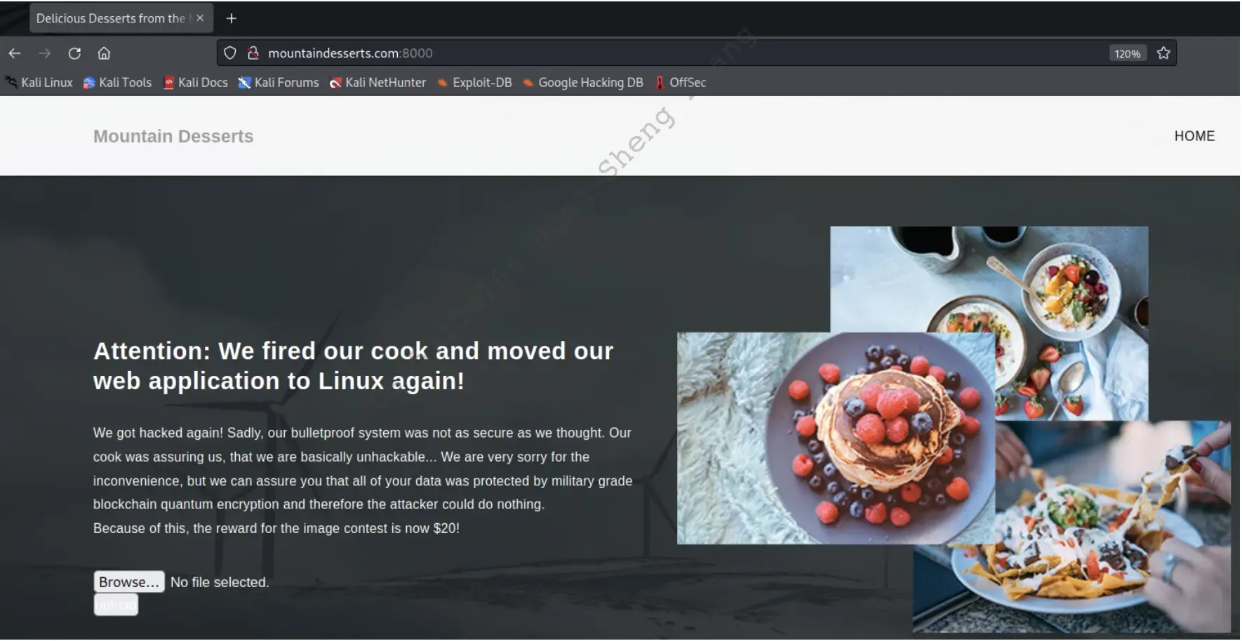 Mountain-Desserts-Application-on-Windows
