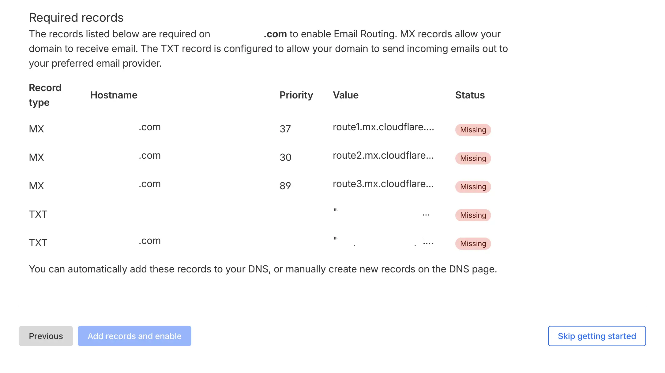 Cloudflare-Email-Routing-required-records