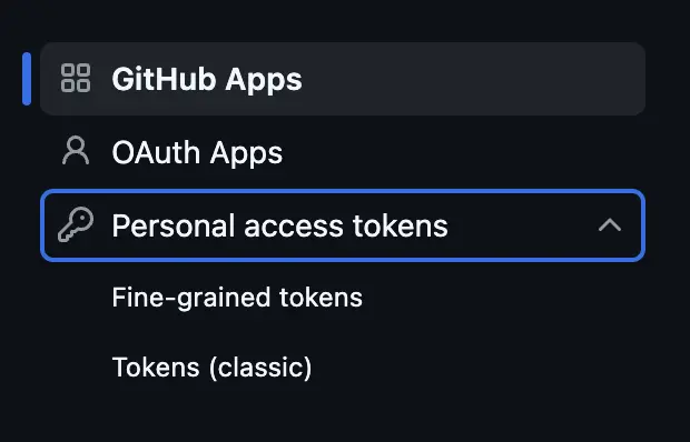 GithubPersonalAccessToken